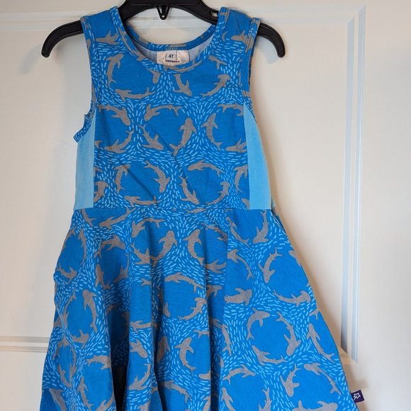 Princess Awesome Other - Princess Awesome Tank Dress Sharks 4T